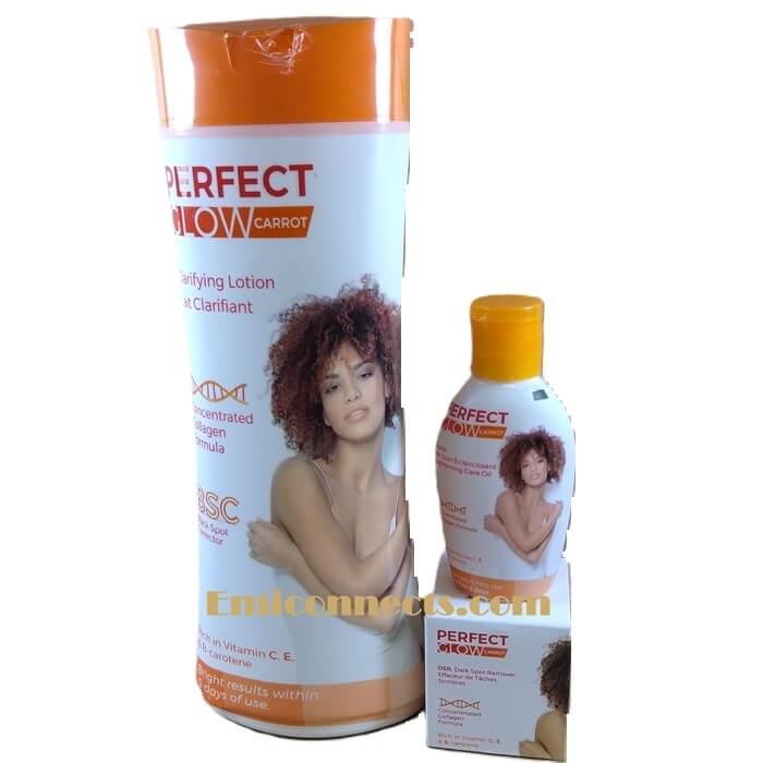 PERFECT GLOW CARROT SKIN LIGHTENING PRODUCTS